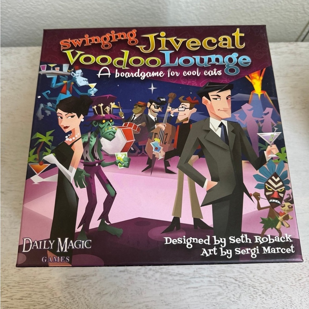 Swinging Jivecat Voodoo Lounge board game